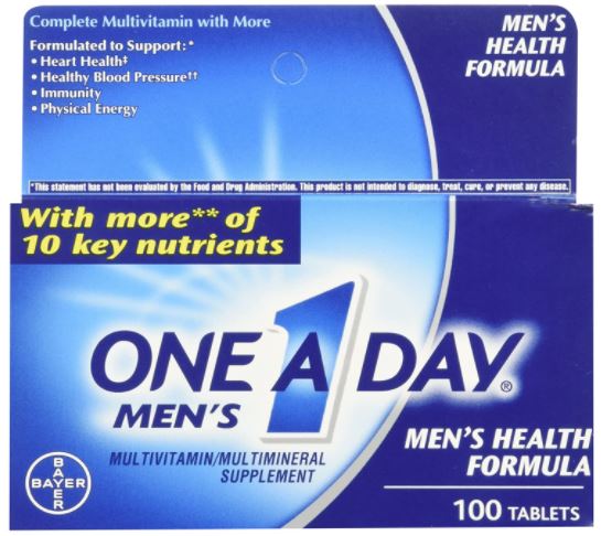 One a Day Multivitamin for Men